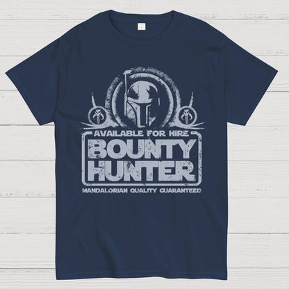 Available For Hire Bounty Hunter Geek T-Shirt