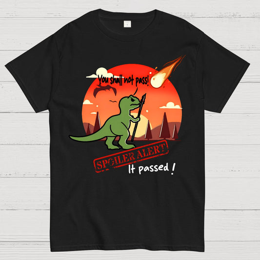 Spoiler alert You shall not proceed! Geek T-Shirt