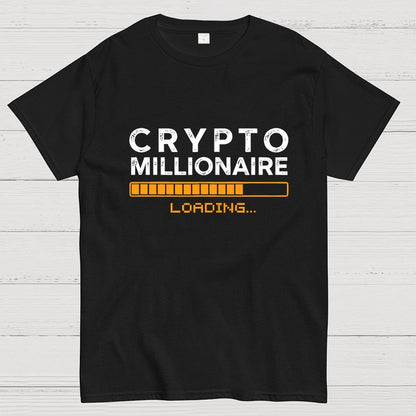 Crypto Millionaire Loading Geek T-Shirt
