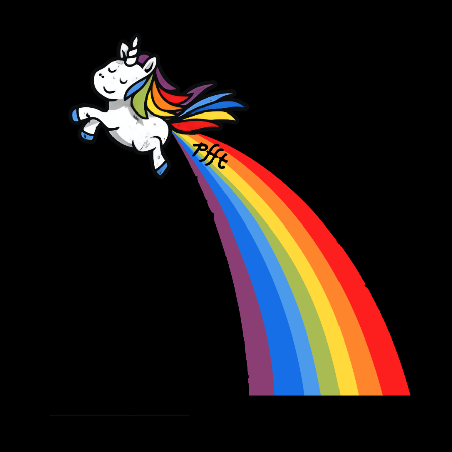 I Fart Rainbows Geek T-Shirt