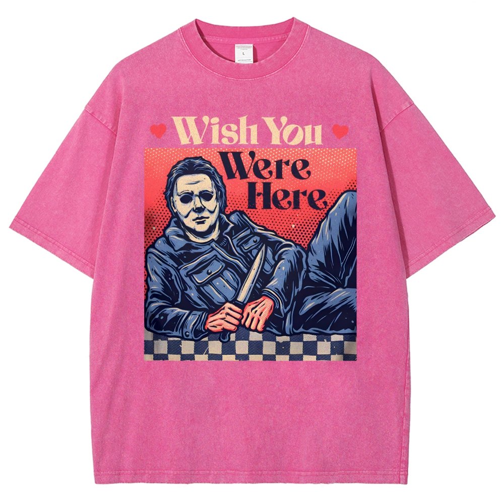 Wish You Were Here Vintage Distressed T-shirt
