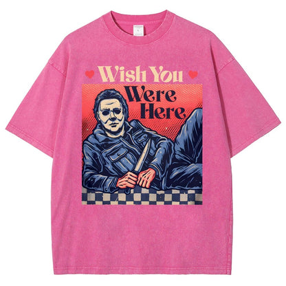Wish You Were Here Vintage Distressed T-shirt