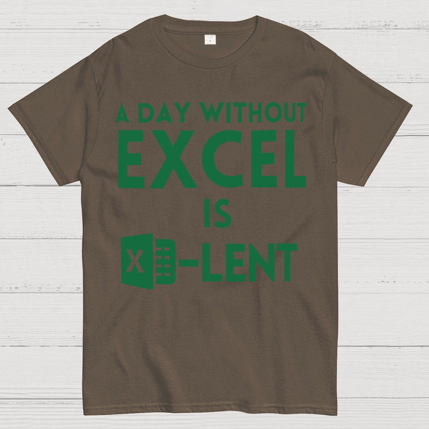 A Day Without Excel Geek T-Shirt