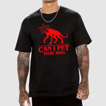 Can I Pet That Dog Demo gorgo Devil Geek T-Shirt