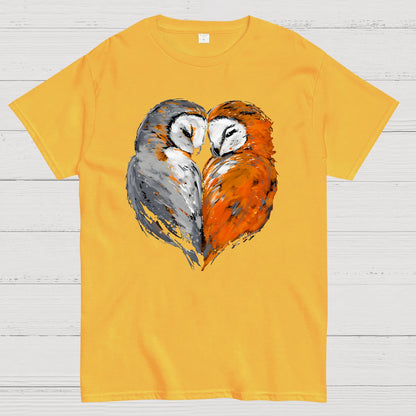 Owls In Love Geek T-Shirt