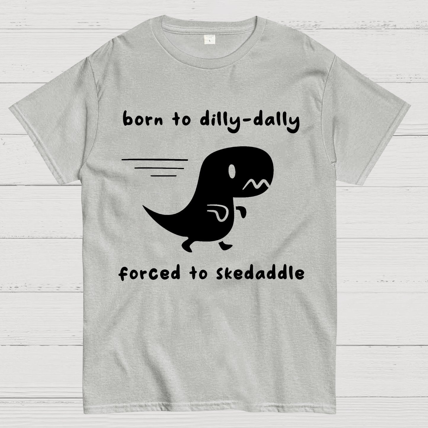 Forced To Skedaddle Geek T-Shirt