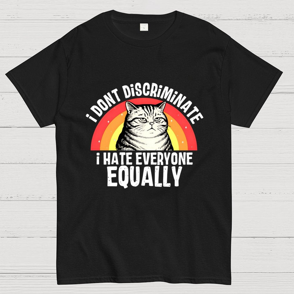 I Hate Everyone Equally Geek T-Shirt