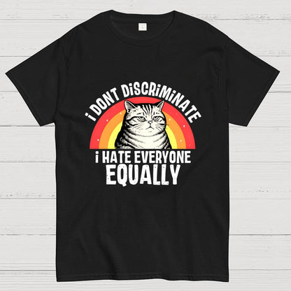I Hate Everyone Equally Geek T-Shirt