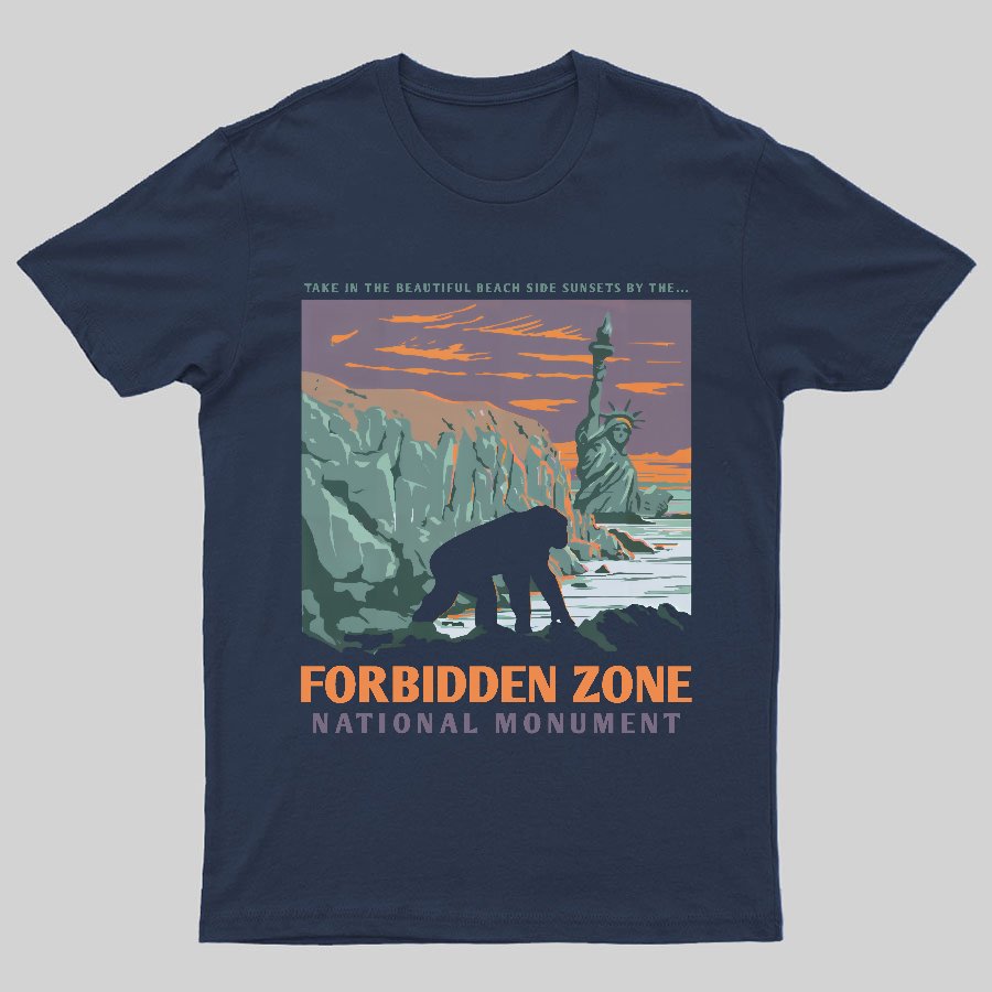 Forbidden Zone National Monument Geeky T-Shirt
