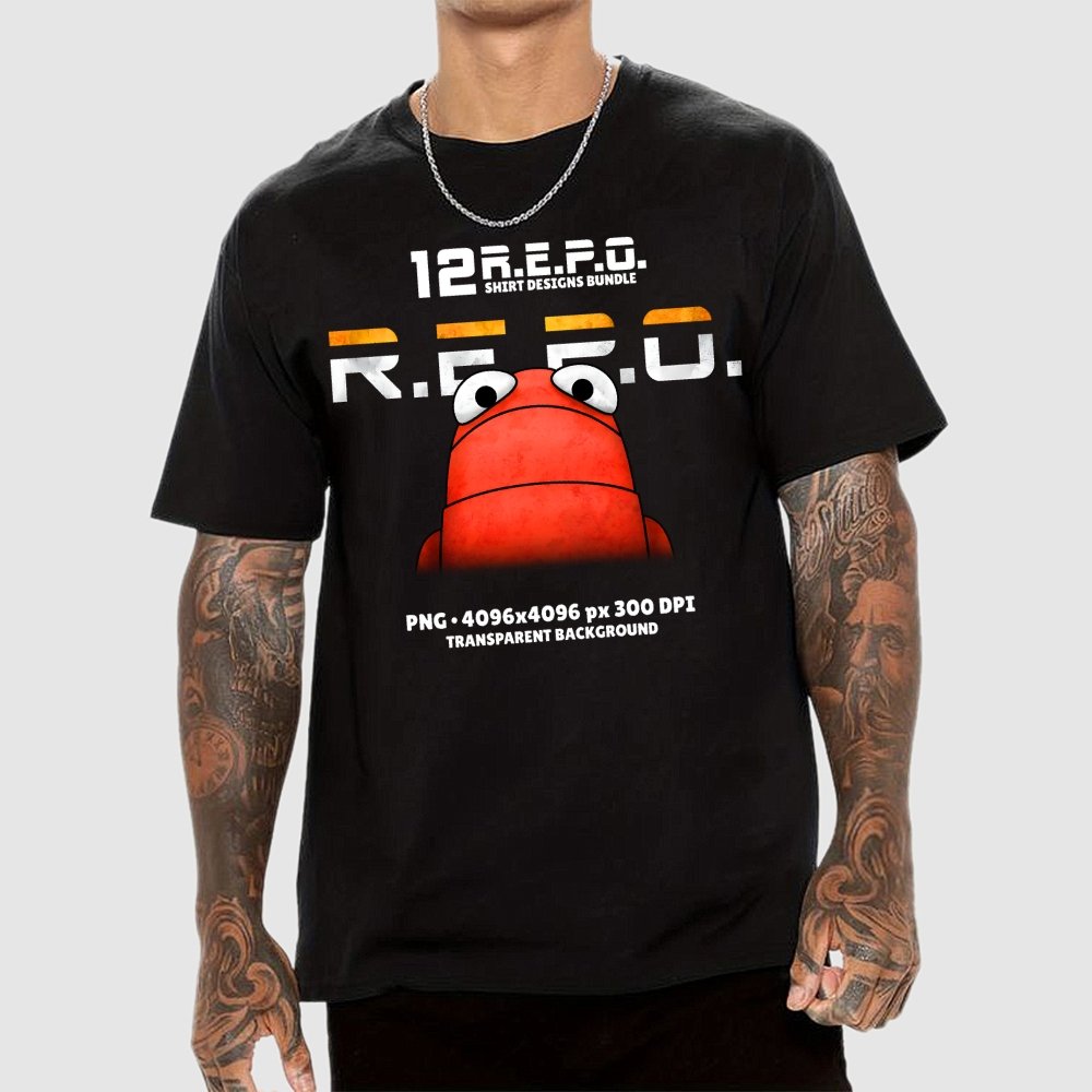 R.E.P.O. Game Funny Meme Geek T-Shirt