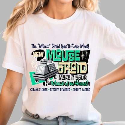 Robot Mouse Geek T-Shirt