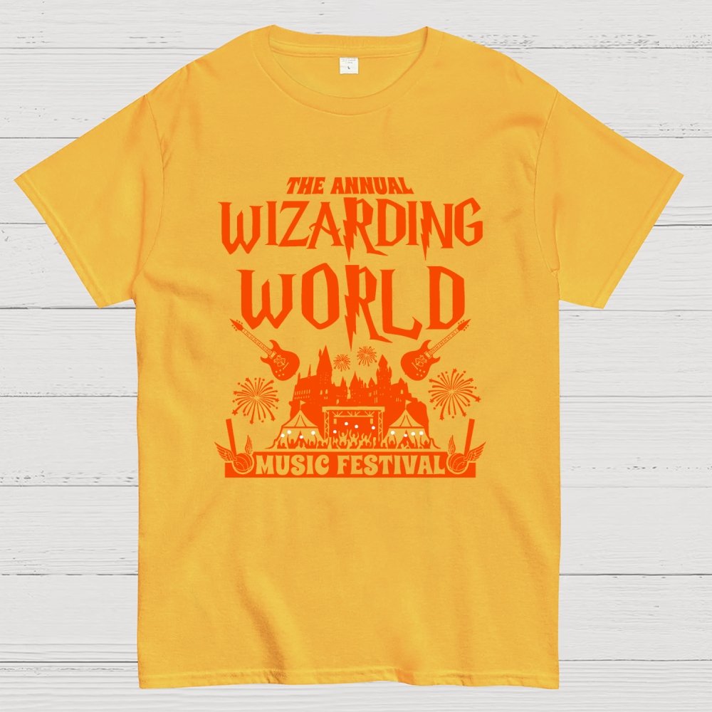 Wizards & Witches Music Festival Unisex Geek T-Shirt