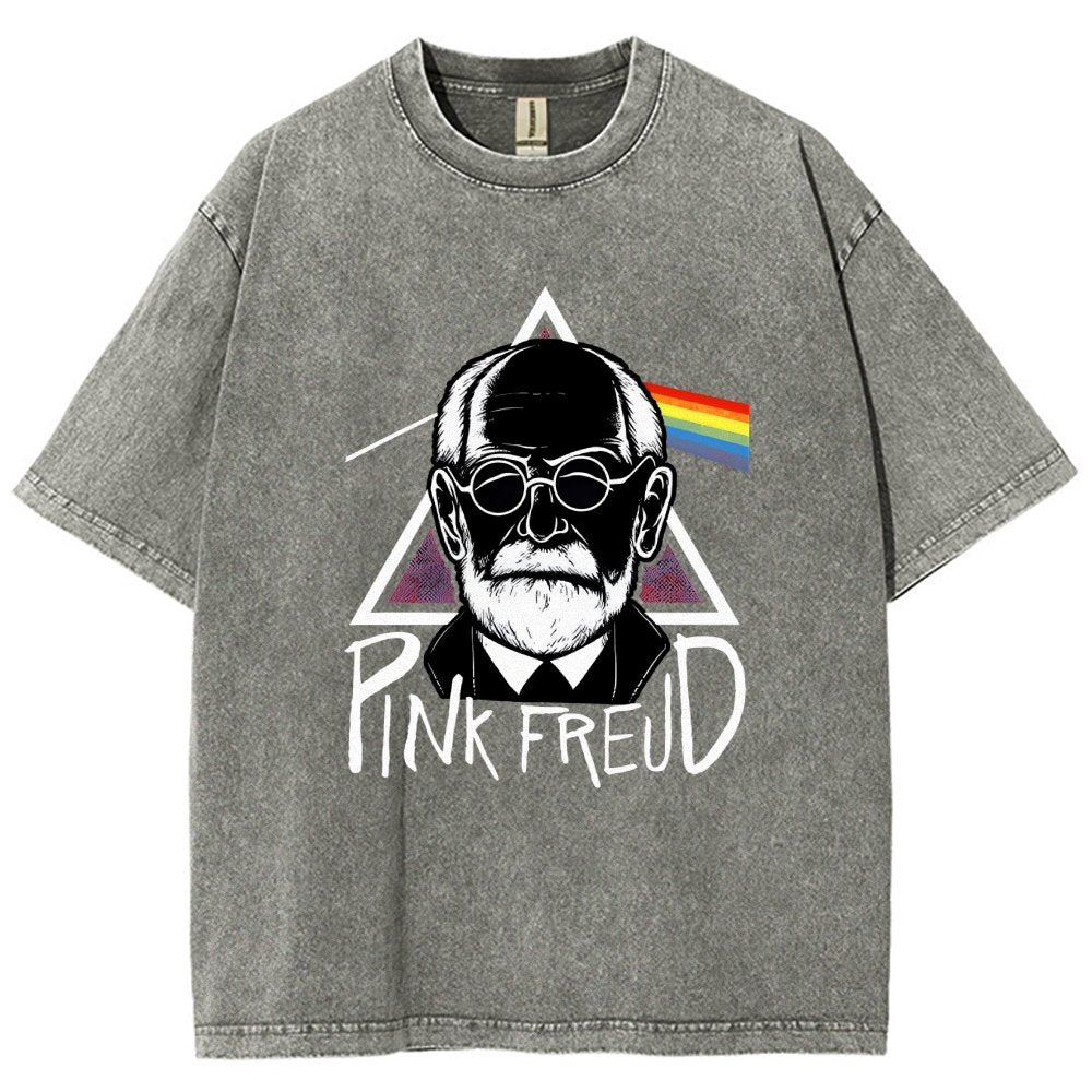 Pink Frost Vintage Distressed T-shirt