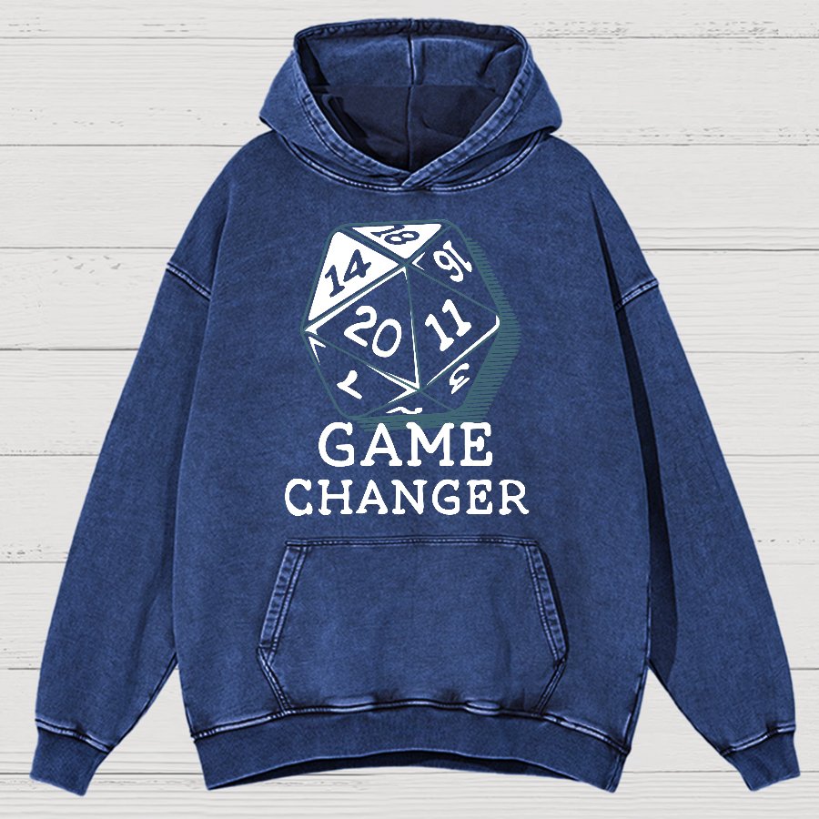 Game Changer Vintage Distressed Hoodie