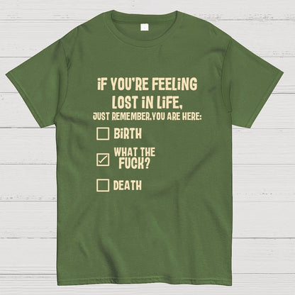 Life Checkpoint ：You Are Here Geek T-Shirt