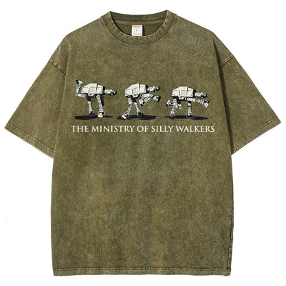 The Ministry Of Silly Walkers Vintage Distressed T-shirt