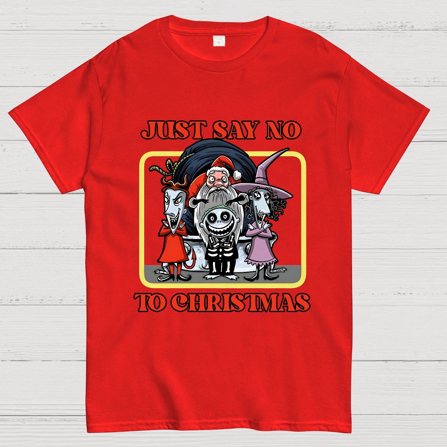 Say No to Christmas Geek T-Shirt