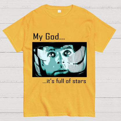 My God t's full of stars! Unisex Geek T-Shirt