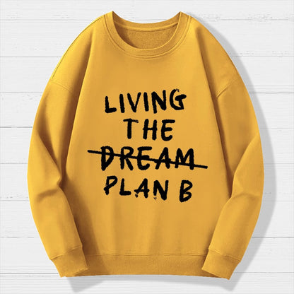 Living Plan B Geek Cotton Sweatshirt