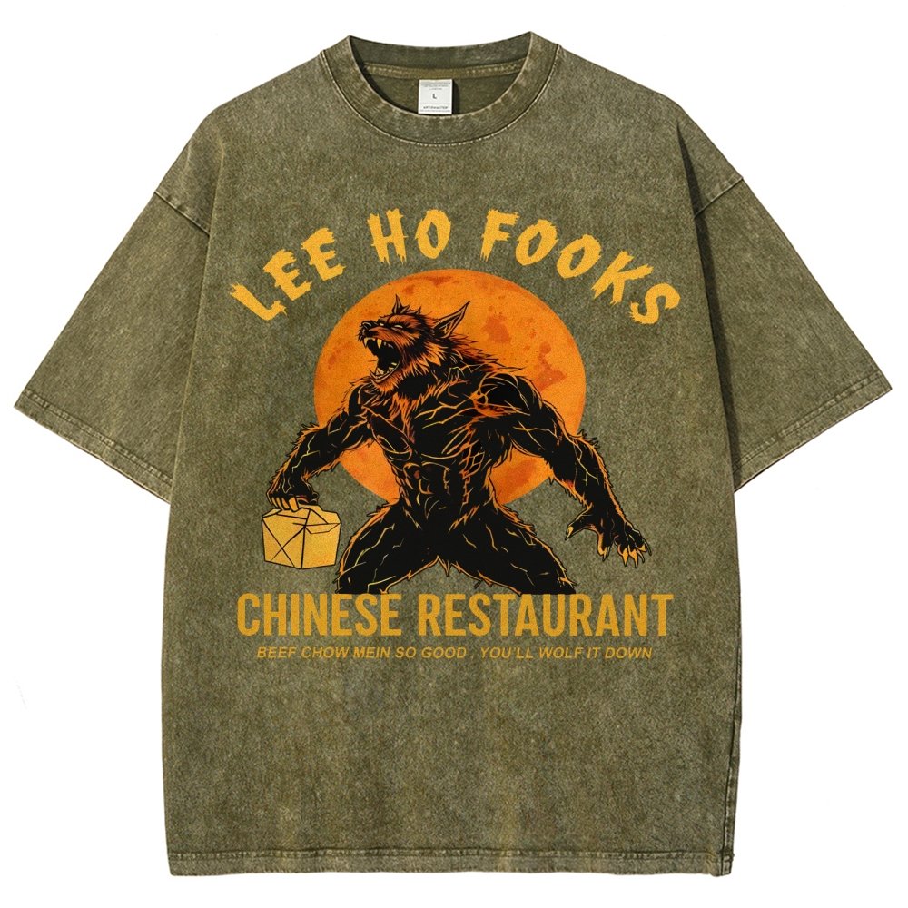 Lee Ho Fooks  Vintage Distressed T-shirt