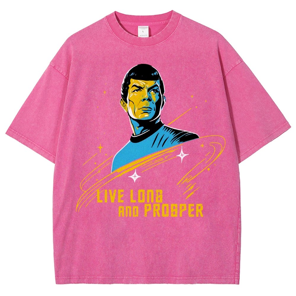 Live long and prosper Vintage Distressed T-shirt