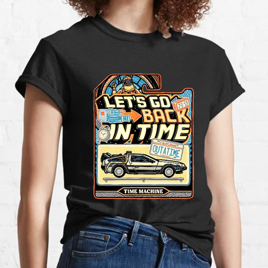 TIME MACHINE Nerdy T-Shirt