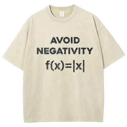 Avoid Negativity Vintage Distressed T-shirt