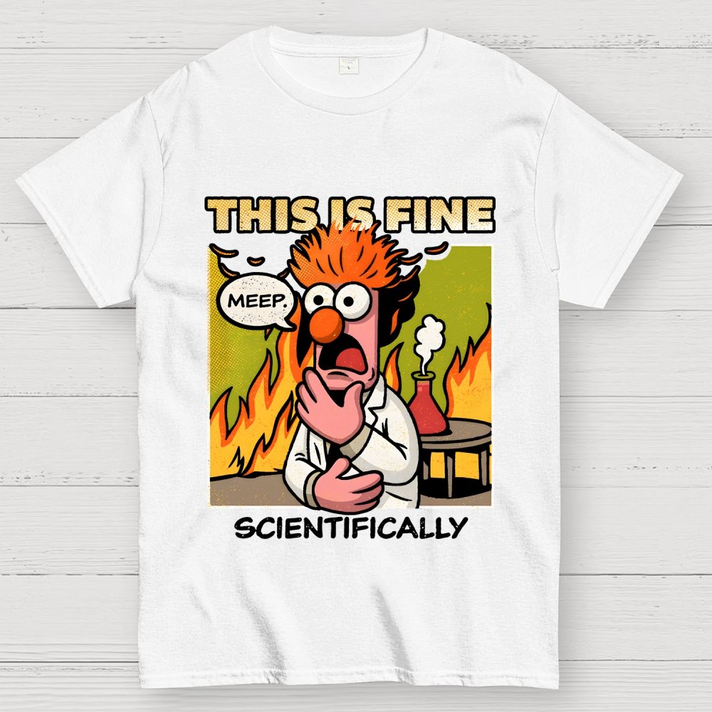 Scientifically Calculated Disaster Geek T-Shirt