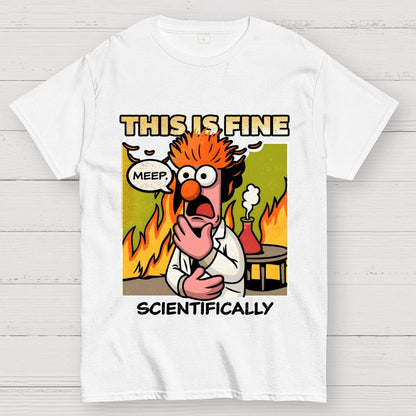 Scientifically Calculated Disaster Geek T-Shirt