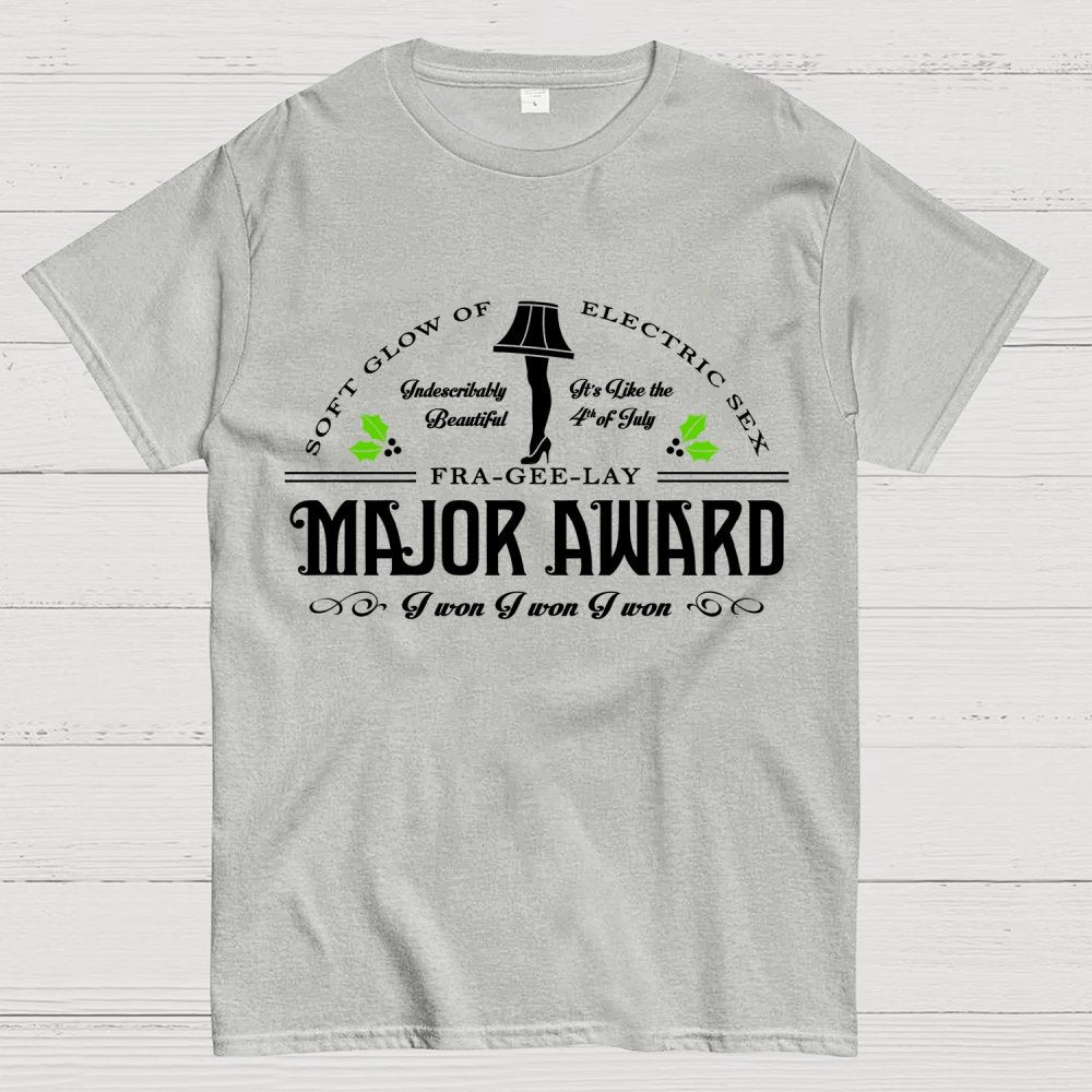 FRA-GEE-LAY  Leg Lamp Decor  Funny Christmas Geek T-Shirt