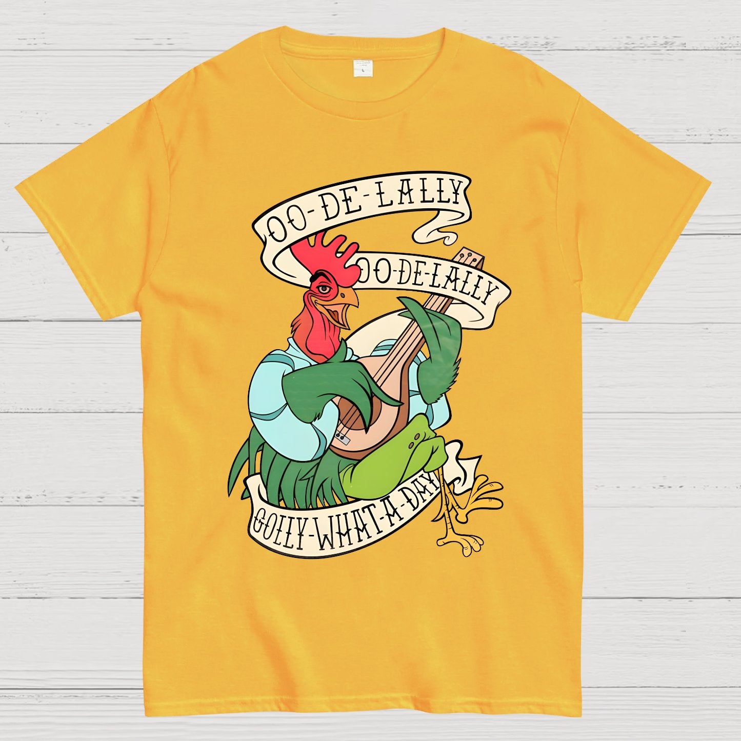 Oo de lally Golly What A Day Geek T-Shirt