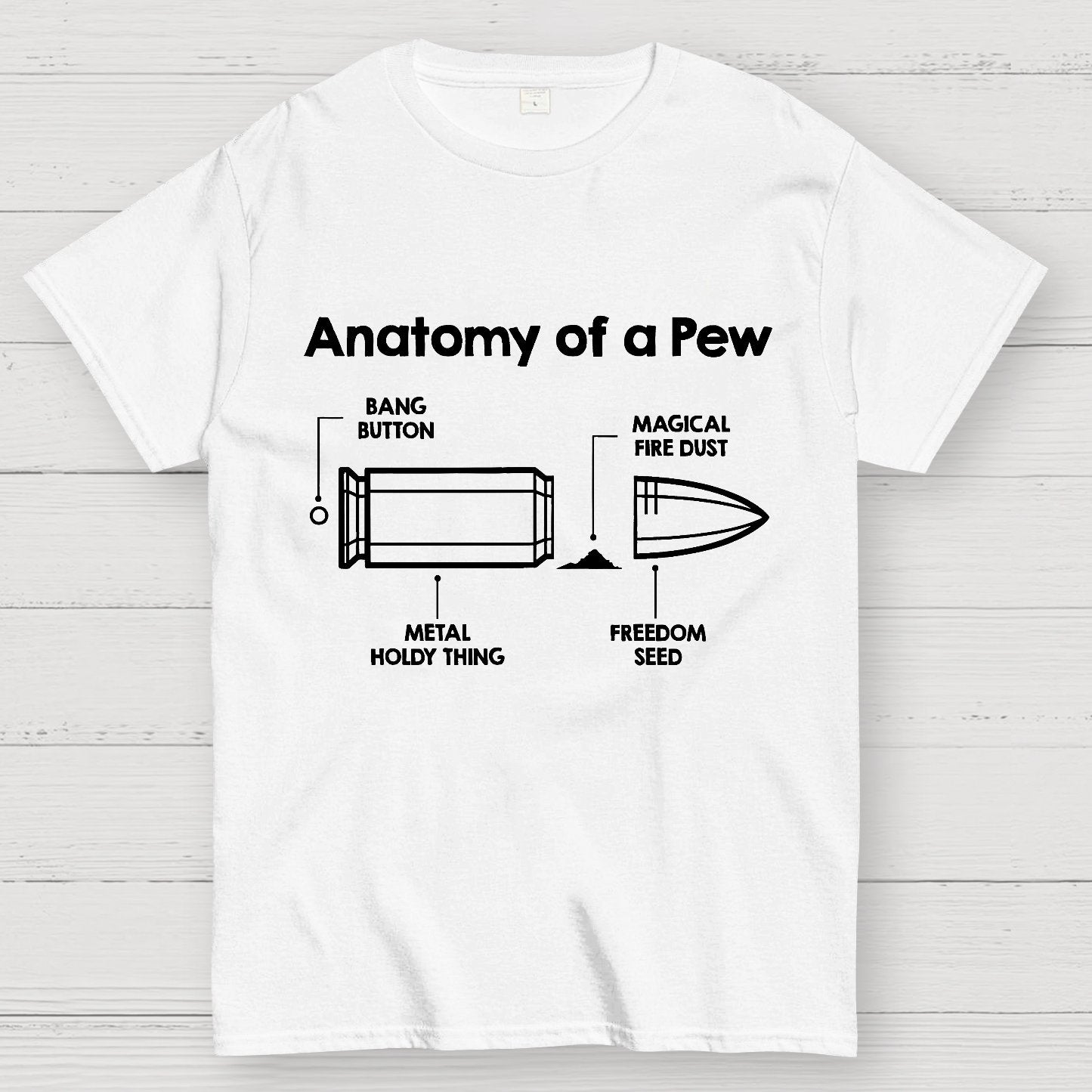 Anatomy Of A Bullet Geek T-Shirt