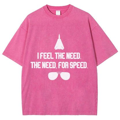 I Feel The Need… The Need For Speed! Vintage Distressed T-shirt