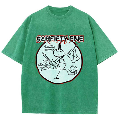 Schfifty Five Vintage Distressed T-shirt