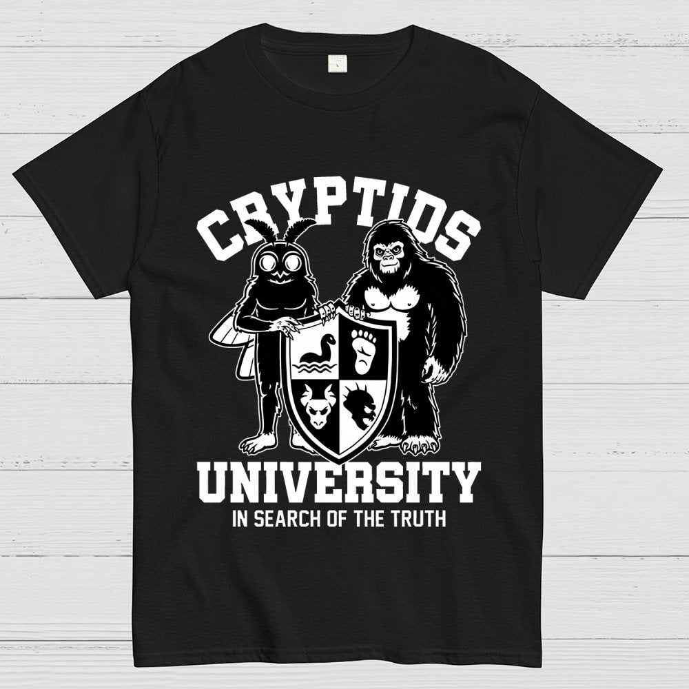 Cryptic University Meme Unisex Geek T-Shirt