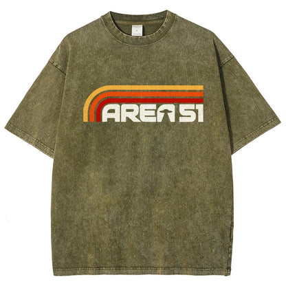 Area 51 Vintage Distressed T-shirt