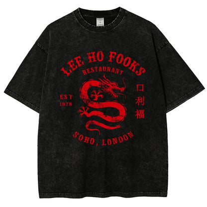 Lee Ho Fook Vintage Distressed T-shirt