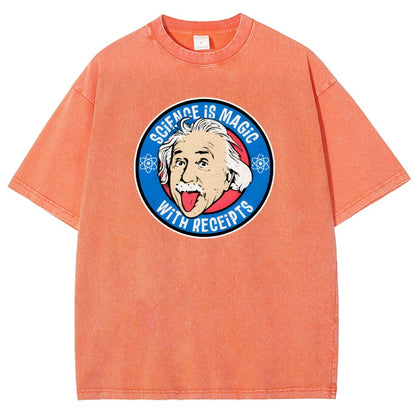 Science Is Magic Vintage Distressed T-shirt