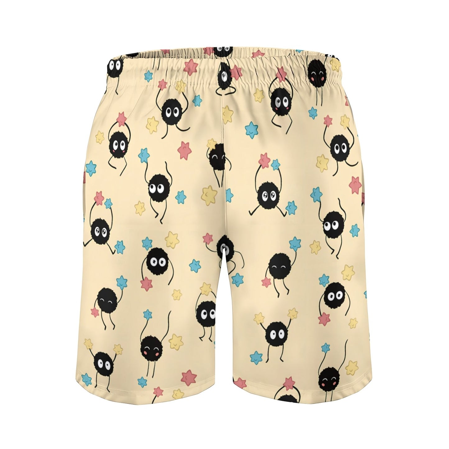 Cute Little Black Ball Geek Shorts