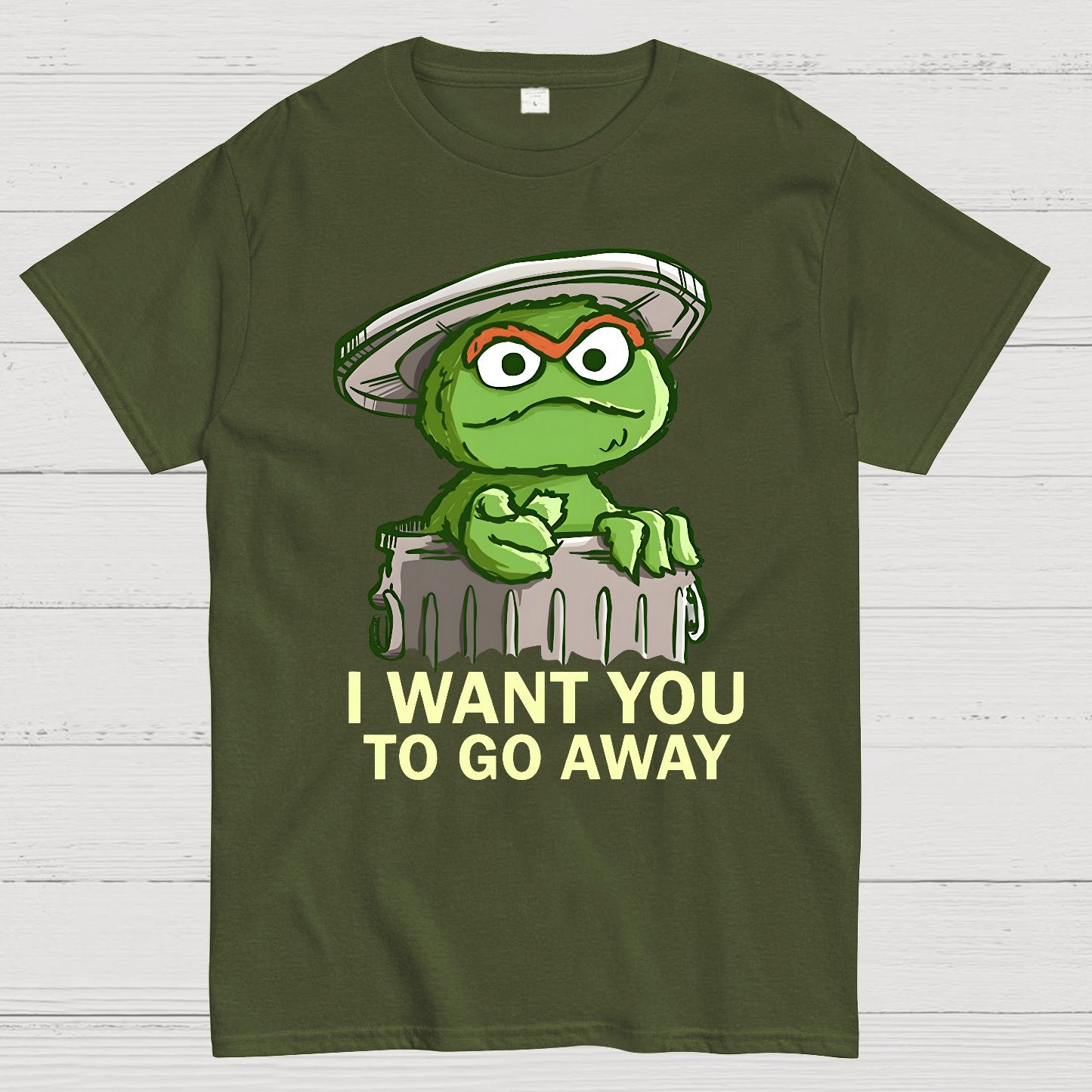 I Want You to Go Away Geek T-Shirt