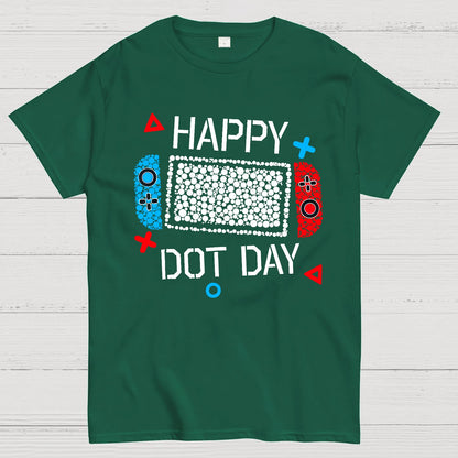 Happy International Dot Day Game Controller Geek T-Shirt