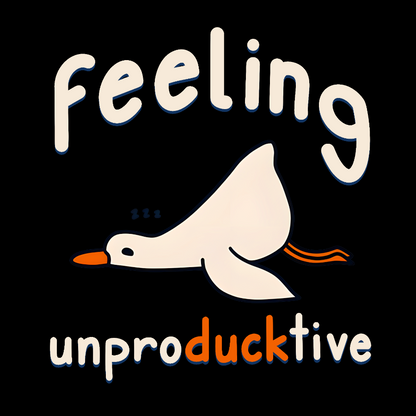 Feeling Unproducktive Geek T-Shirt