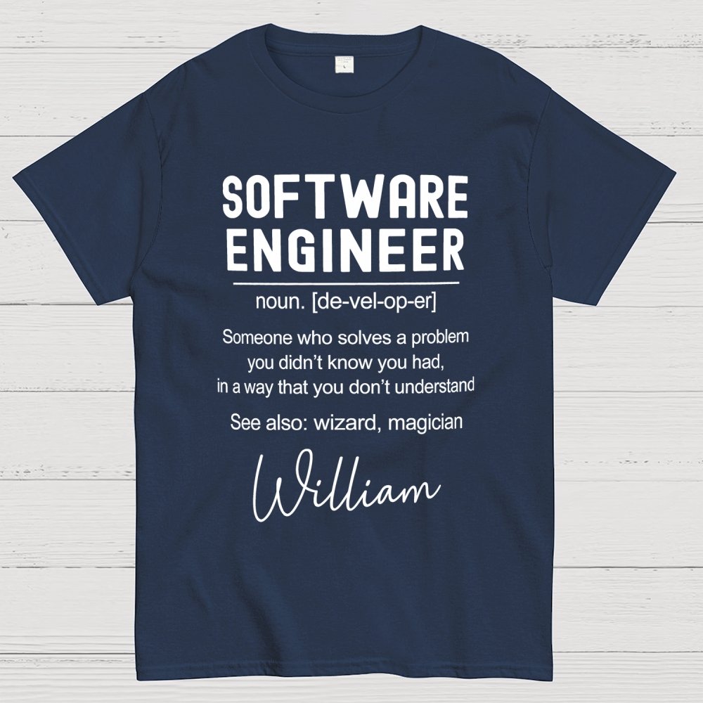 Software Engineer Geek T-Shirt