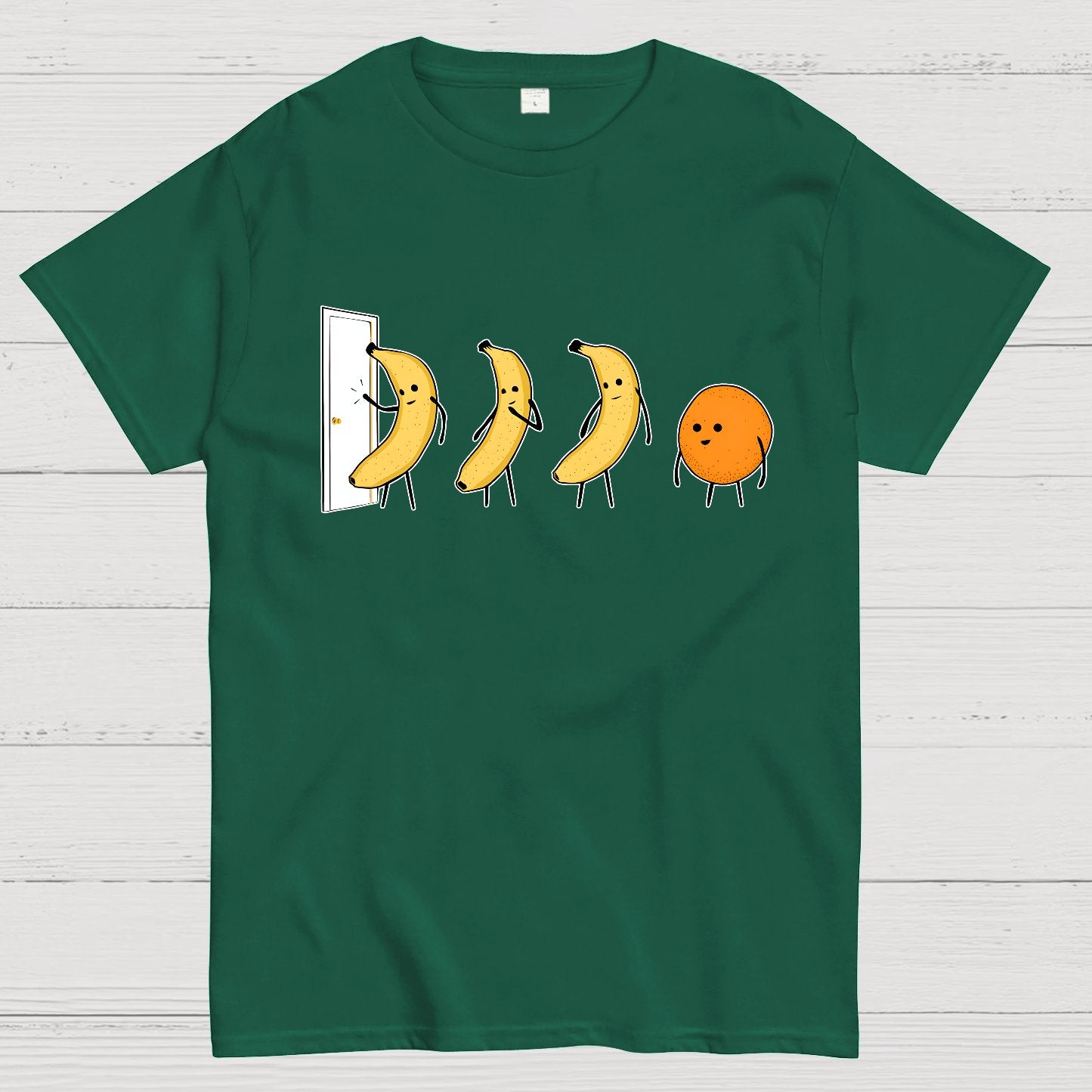 Knock, Knock Banana Orange Geek T-Shirt