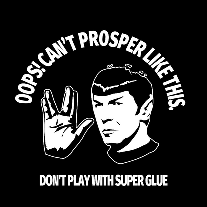 Oops! Can’t Prosper Like This. Funny Geek T-Shirt
