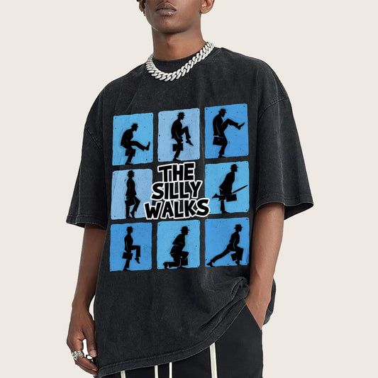 The Silly Walks Vintage Distressed T-shirt
