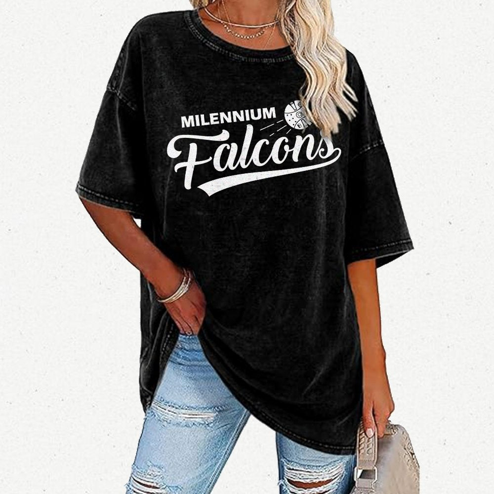 FALCONS Vintage Distressed T-shirt