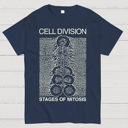 Cell Division- Stages Of Mitosis Geek T-Shirt
