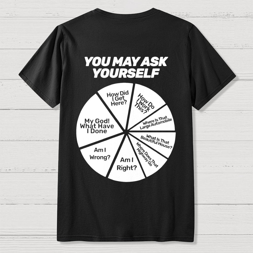 Techno Apocalypse  Back Printing Geek T-Shirt