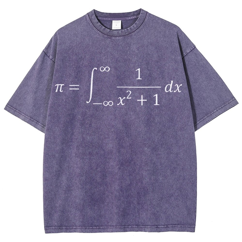 The Constant Number Pi Nerd Vintage Distressed T-shirt